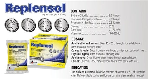 REPLENSOL ORAL 250G
