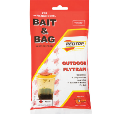 Fly Red Top Services Pack and Bag