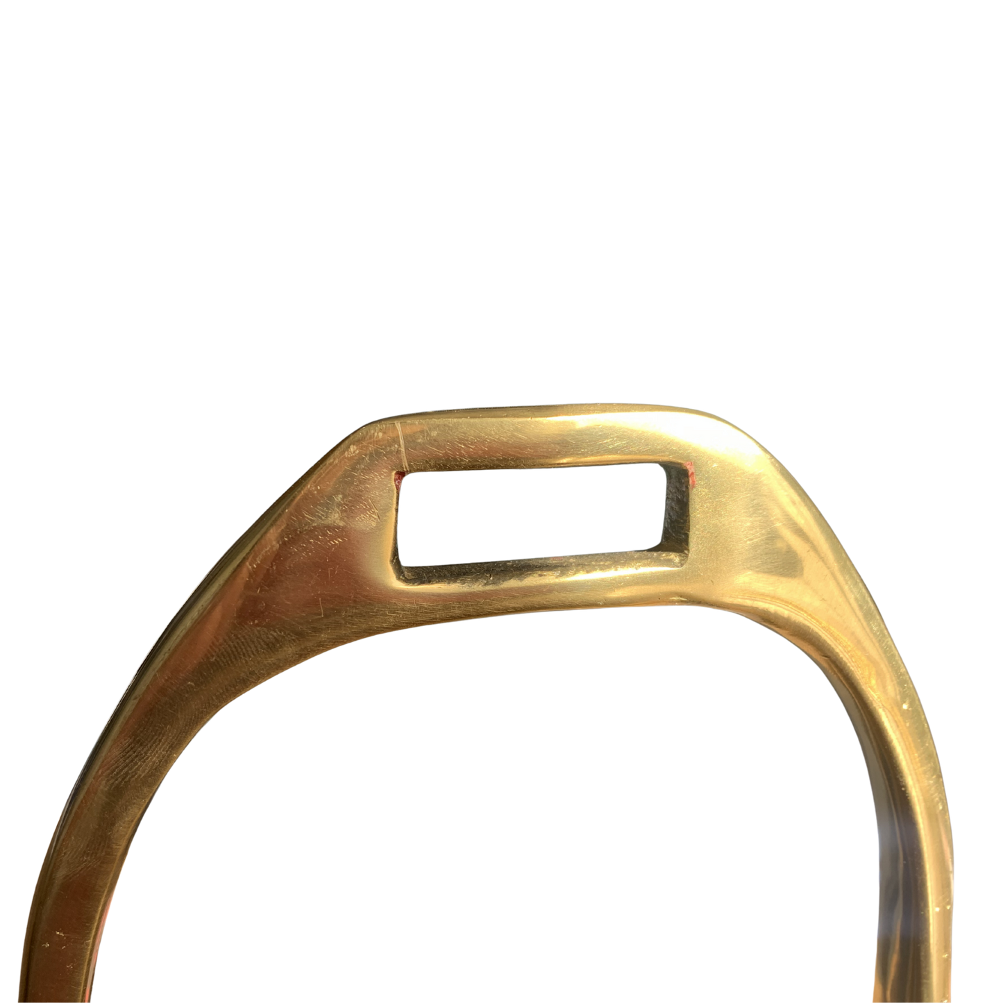 KC Brass Stirrup Irons
